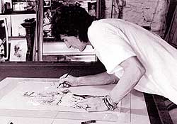 RONNIE WOOD ART SHOW Juli 2003